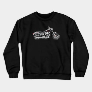 Harley-Davidson Dyna Low Rider silver, s Crewneck Sweatshirt